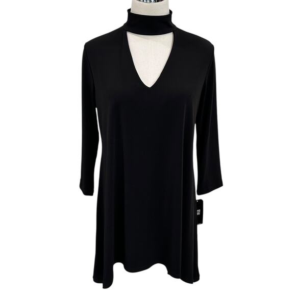 NWT Clara Sun Woo Choker V-neckline Tunic - Picture 5 of 6